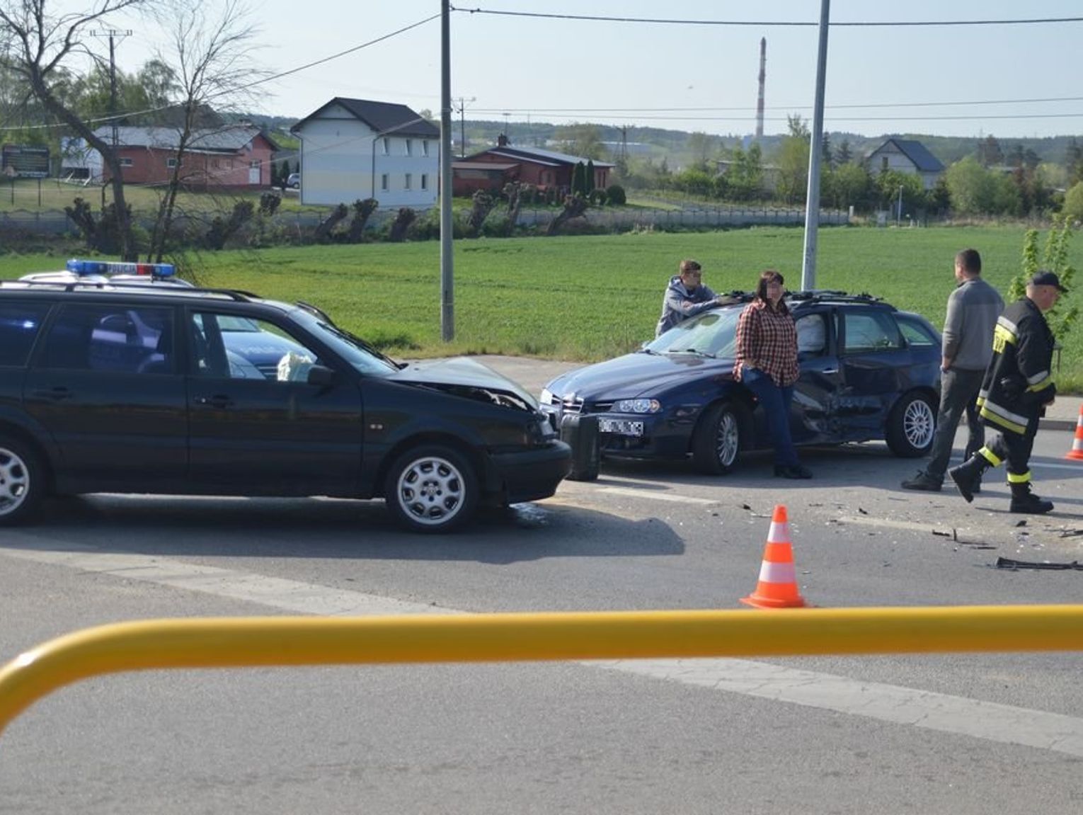 Pilne Dwie Osoby Ranne Po Zderzeniu W Szp Gawie