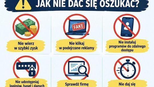 22,5 tys. zł przepadło. Tczewscy policjanci ostrzegają przed fałszywymi inwestycjami