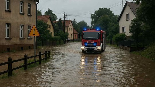 Blisko 900 interwencji strażaków po ulewach. Pomorze walczy ze skutkami żywiołu