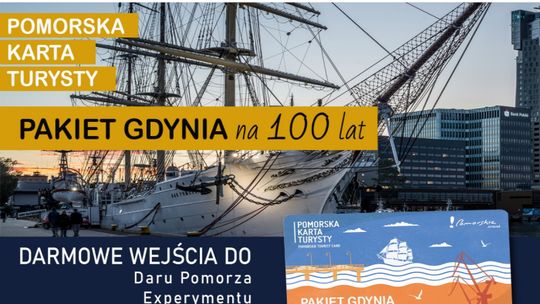 Pakiet Gdynia na 100 lat. Darmowe wejścia i zniżki na 100-lecie miasta