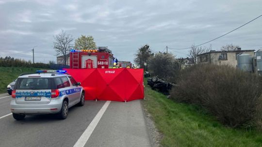 Śmierć dwóch osób w tragicznym wypadku w gminie Subkowy