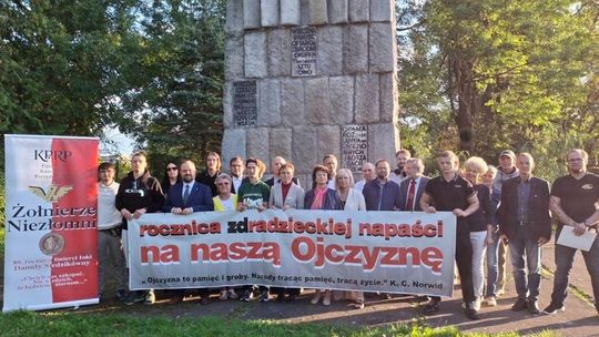 Społeczne Obchody 87. rocznicy napaści ZSRR na Polskę