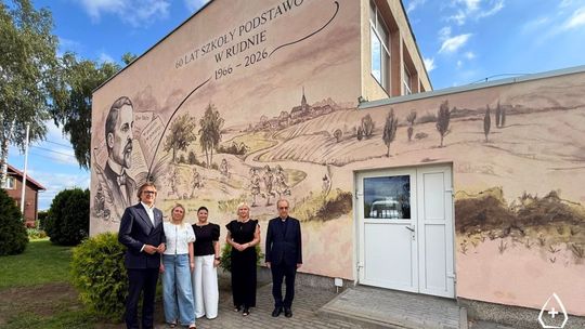 Szkoła w Rudnie ma nowy mural
