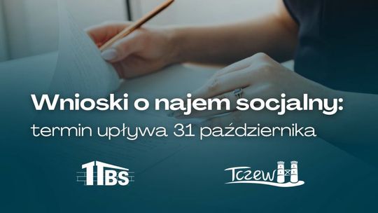 TTBS przypomina: do 31 października możesz złożyć wniosek o ujęcie na liście socjalnej na kolejny rok