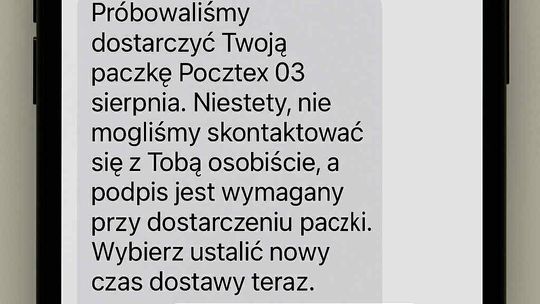 Uwaga na fałszywe SMS-y! Podszywają się pod Pocztę i kradną dane oraz pieniądze