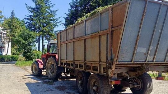 Wpadł podczas kontroli ciągnika. Miał zakaz prowadzenia pojazdów