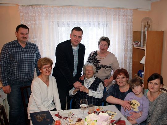 103. urodziny pani Anny!