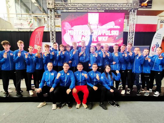 18 medalistów Mistrzostw Polski KARATE WKF 2024. Zawodnicy Karate Senshi Tczew z wysokimi notami!