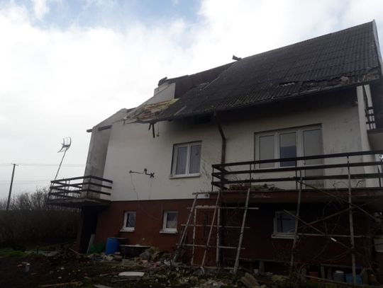 AKTUALIZACJA: Wichura przeszła przez Tczew. Ponad 50 niebezpiecznych zdarzeń!