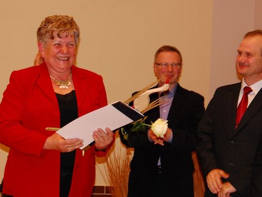 Alicja Chomicz ze Szczerbięcina Super Sołtysem 2013 Gazety Tczewskiej