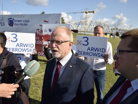 Arwid Żebrowski poparł ideę przejęcia Mostu Tczewskiego przez Skarb Państwa