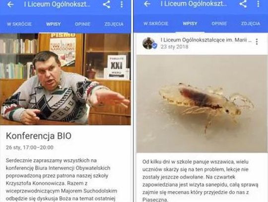 Autor nieodpowiedzialnych wpisów na profilu I LO uniknie kary? Śledczy dali za wygraną