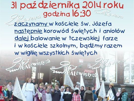 Bal Świętych już w najbliższy piątek!
