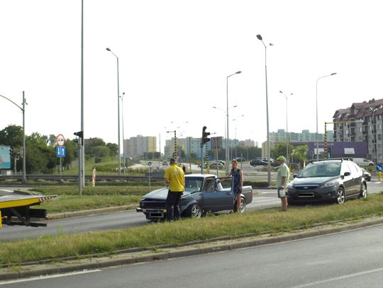 Bardzo niebezpieczne skrzyżowanie. Kolejna kolizja