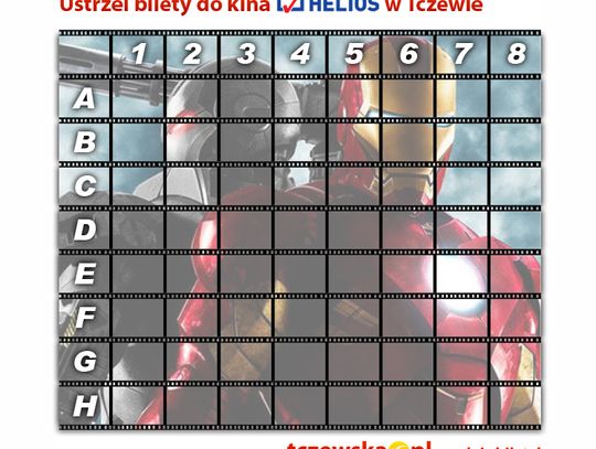 Bilety na MARATON IRON MAN w kinie Helios ustrzelone!