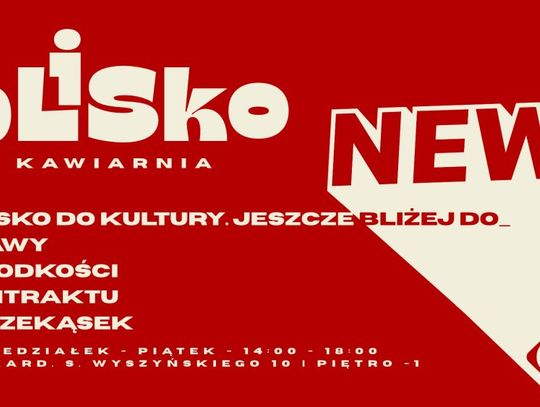 Blisko - kawiarnia w CKiS czynna od 26 października