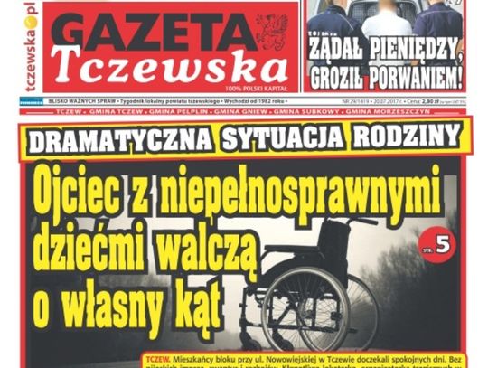 Cd. na Nowowiejskiej. Ojciec z niepełnosprawnymi dziećmi walczą o własny kąt. Czytaj GT