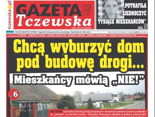 Chcą wyburzyć dom pod budowę drogi. Mieszkańcy mówią "NIE". Czytaj GT!