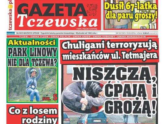Chuligani terroryzują mieszkańców ul. Tetmajera! Czytaj GT!