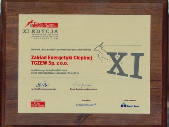 Ciepło z gazelą w biznesie