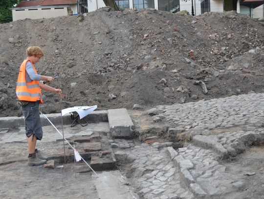 Co znaleziono na badanym terenie przy ul. Ściegiennego?
