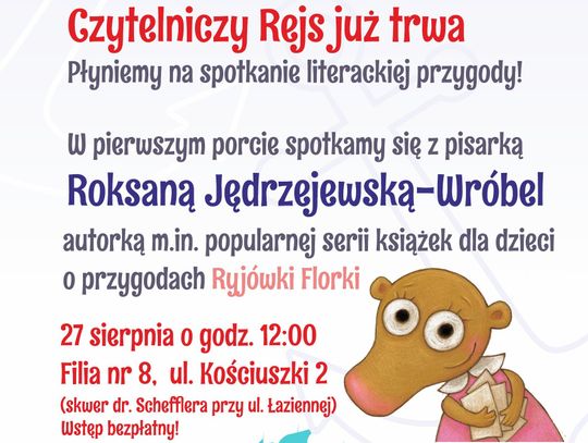Czytelniczy rejs już trwa!
