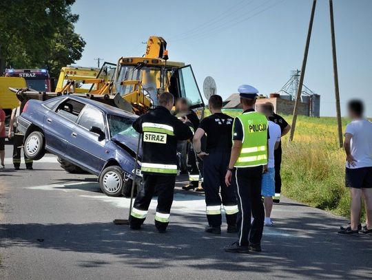 Dwa wypadki, 9 osób rannych - bilans wczorajszego dnia.