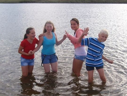 Dyskoteka w jeziorze