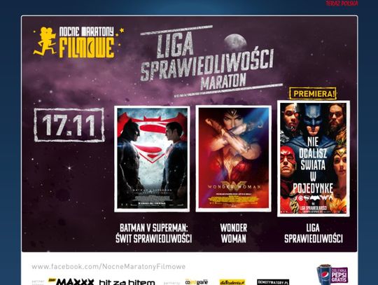 Dziś w kinie Helios Maraton Ligi Sprawiedliwości 