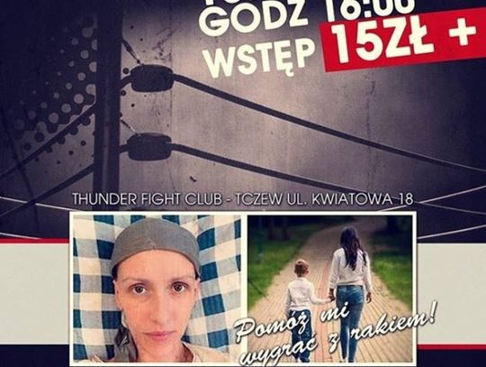 Dziś w Tczewie Charytatywna Gala Sportów Walki ze zbiórką dla chorej Karoliny Pastwy