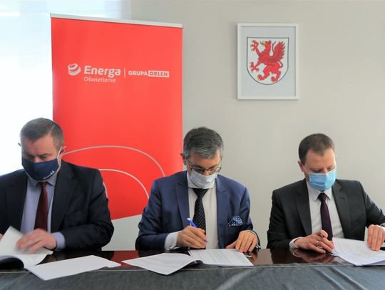 Energa zmodernizuje oświetlenie w Tczewie. Miasto oszczędzi na zużyciu energii