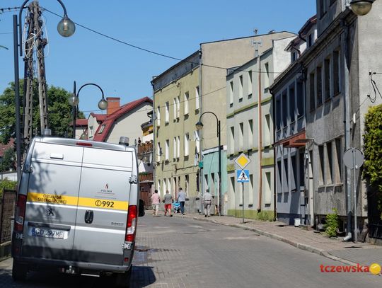 Ewakuacja na ulicy Wąskiej. Wyciek gazu ziemnego.