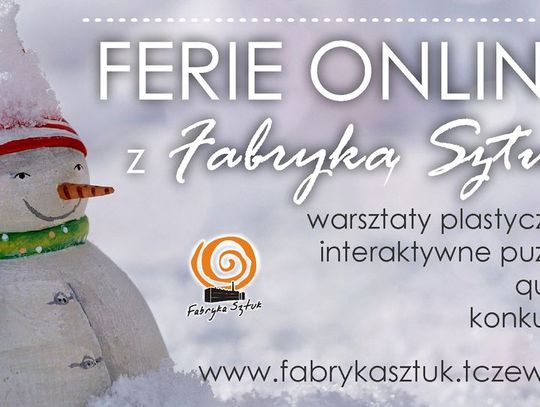 Fabryka Sztuk zaprasza na ferie zimowe online.