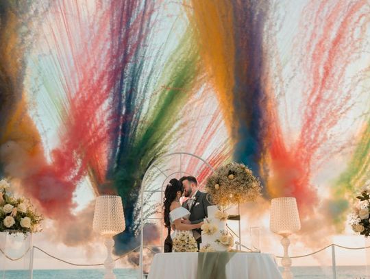 Fajerwerki na wesele 2026 - efekty, które zastępują klasyczny pokaz