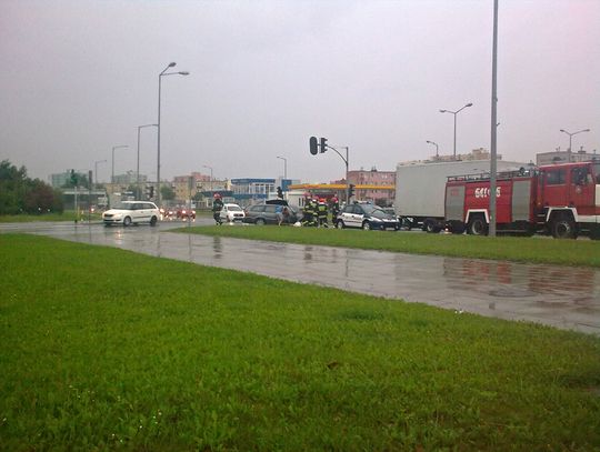[FOTO] Wypadek na al. Solidarności