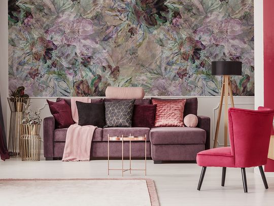 Fototapety w kwiaty, czyli mieszkanie w pełnym rozkwicie 365 dni w roku