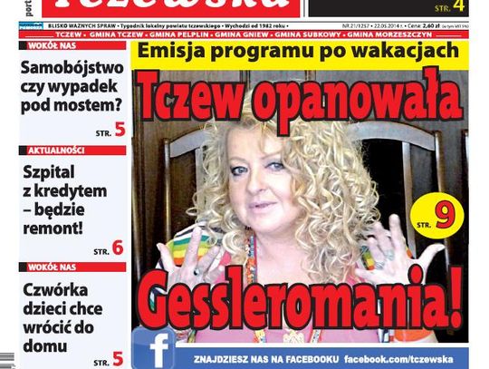 Gazeta Tczewska już w Twoim kiosku!