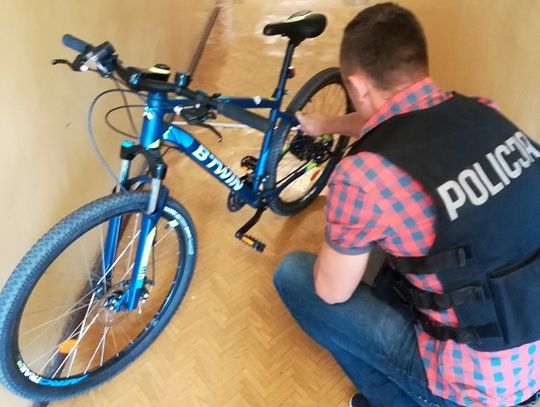 Gdańszczanin podziękował tczewskim policjantom za odzyskanie skradzionego roweru