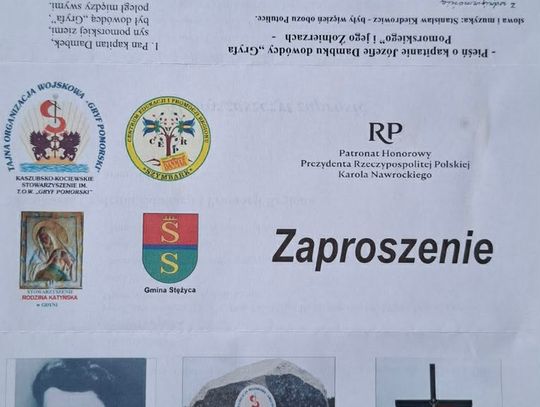 Gołubie i Szymbark uczczą 82. rocznicę śmierci kpt. Józefa Dambka