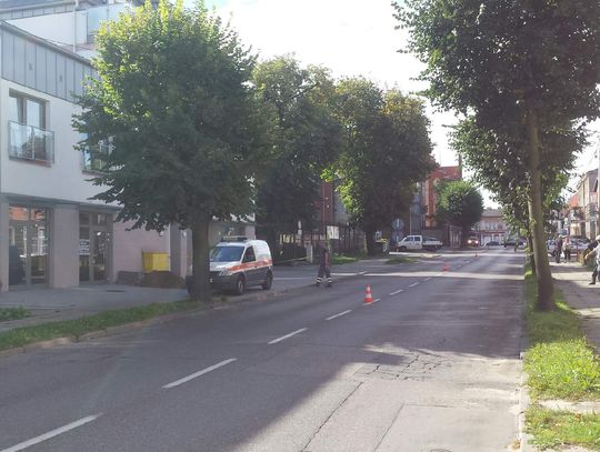 Groźba wybuchu gazu przy ul. Obrońców Westerplatte! Ewakuowali pracowników