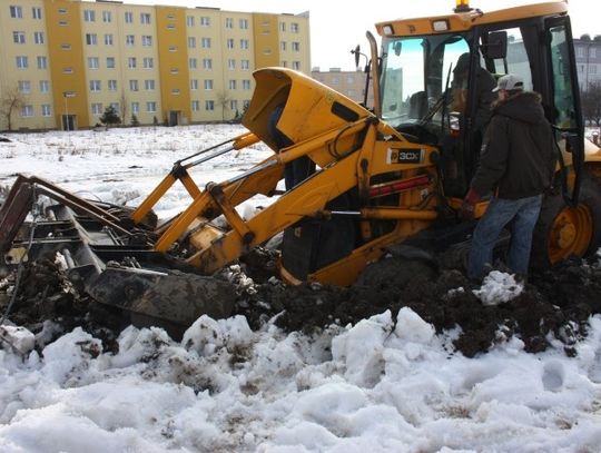 Groźna odwilż i podtopione domy. &amp;quot;Wenecja&amp;quot; na ul. Jana Pawła II