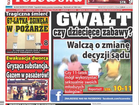 „Gwałt czy dziecięce zabawy?” Czytaj nowy numer GT