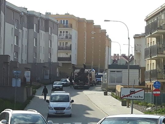 Interwencja na Bajkowym. 1,5-roczne dziecko zatrzasnęło się mieszkaniu