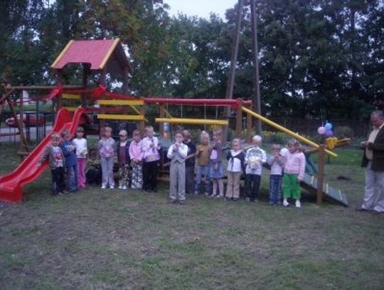 Inwestycja za 9 tys. zł - plac zabaw dla dzieci