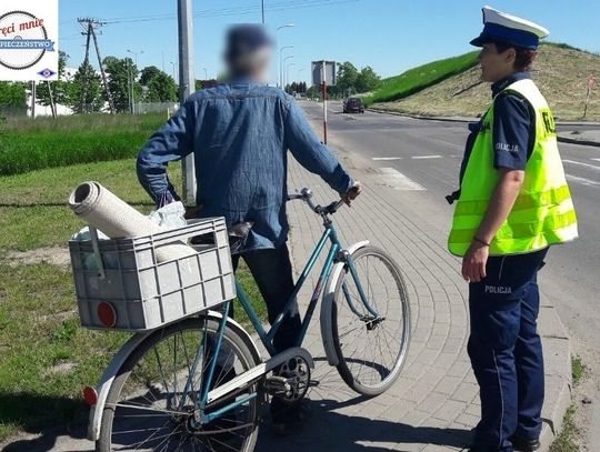 Jeden dzień kontroli - dwóch nietrzeźwych rowerzystów. W sumie ponad 20 mandatów. Za co?