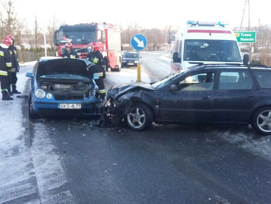 Jedna osoba poszkodowana w wypadku w gm. Tczew
