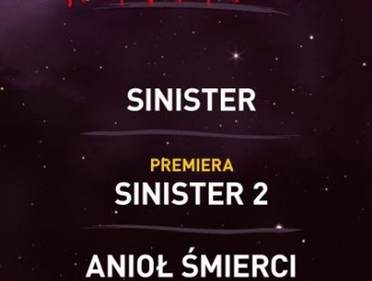 Już w piątek Maraton Horrorów w Kinie Helios