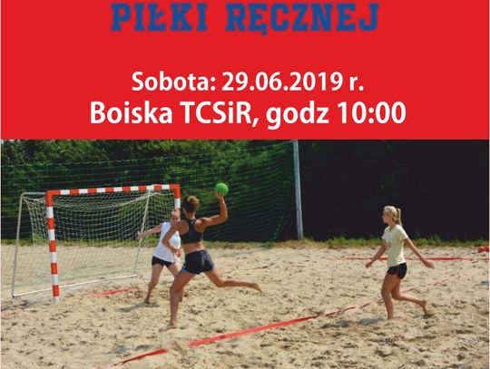 Już w sobotę Turniej Plażowej Piłki Ręcznej