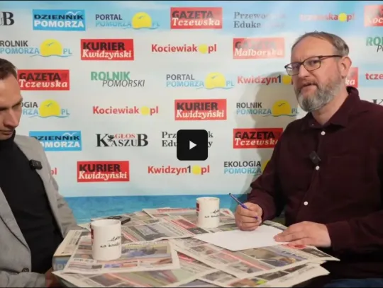Kawa z Gazetą Tczewską z Grzegorzem Wasielewskim. - Startuję, bo mam chęć do działania!