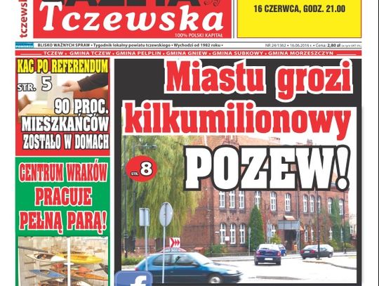 Kilkumilionowy pozew przeciwko Urzędowi Miasta? Czytaj GT!